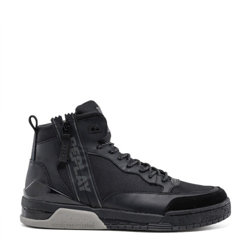 REPLAY ASTRO WILLARD LACE UP MID-CUT SNEAKERS